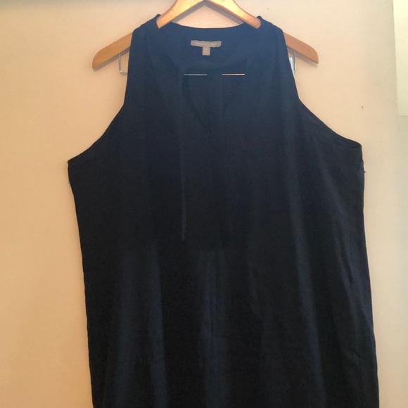 Banana Republic sleeveless black dress with tie - Picture 4 of 8